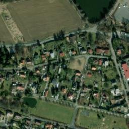 Satellite imagery of [Velké Popovice] church t., CZ