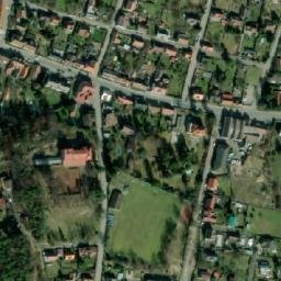 Satellite imagery of [Velké Popovice] church t., CZ