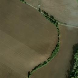 Satellite imagery of Lochy [Čáslav] church t., CZ