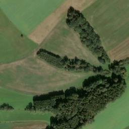 Satellite imagery of [Plasy-Lomnička] chapel sanctus t., CZ