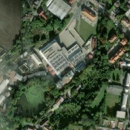 Satellite imagery of Zenit [Čáslav] chemical factory chimney, CZ