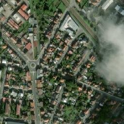 Satellite imagery of Zenit [Čáslav] chemical factory chimney, CZ