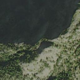 Satellite imagery of Mount Flannigan, CA