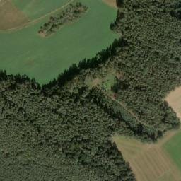 Satellite imagery of [Plasy-Lomnička] chapel sanctus t., CZ