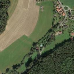 Satellite imagery of [Plasy-Lomnička] chapel sanctus t., CZ