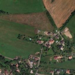 Satellite imagery of [Kostelec u Křížků] church t., CZ