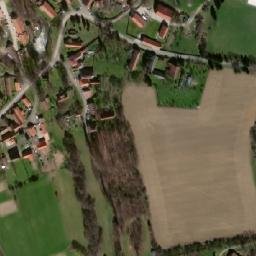 Satellite imagery of [Horní Kruty] church t., CZ