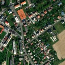 Satellite imagery of [Lanškroun] church t., CZ