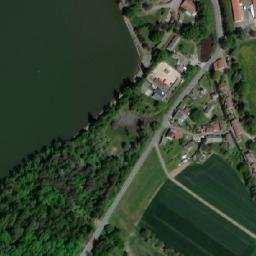 Satellite imagery of [Dolní Benešov] church t., CZ