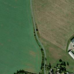 Satellite imagery of [Močovice] factory chimney, CZ