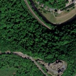 Satellite imagery of Ruines du château de Bourscheid., LU
