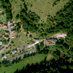 Satellite imagery of Schloß Mespelbrunn, DE