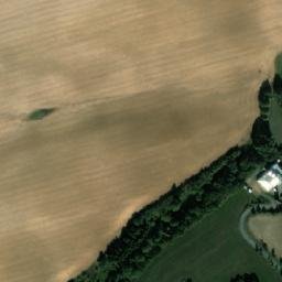 Satellite imagery of sv.Jan Křtitel [Kladruby u Radnic] church t., CZ