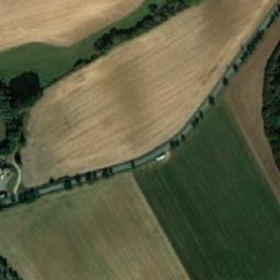 Satellite imagery of sv.Jan Křtitel [Kladruby u Radnic] church t., CZ