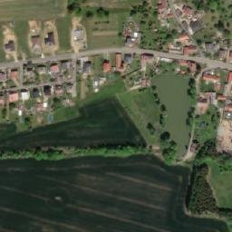 Satellite imagery of [Křesetice] church t., CZ