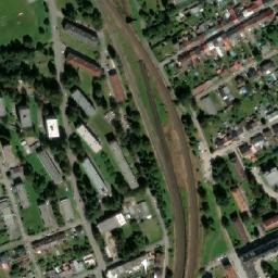 Satellite imagery of [Česká Třebová] church t., CZ