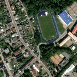 Satellite imagery of [Česká Třebová] church t., CZ