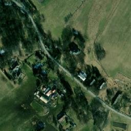 Satellite imagery of [Břidličná-Albrechtice] church t., CZ