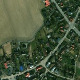 Satellite imagery of [Leskovec nad Moravicí] church t., CZ