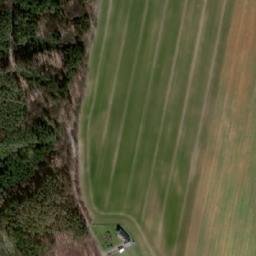 Satellite imagery of [Skvrňov] church t., CZ