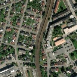 Satellite imagery of [Česká Třebová] church t., CZ