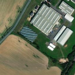 Satellite imagery of Orpa [Lanškroun] factory chimney, CZ