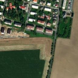 Satellite imagery of Orpa [Lanškroun] factory chimney, CZ