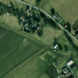 Satellite imagery of [Břidličná-Albrechtice] church t., CZ