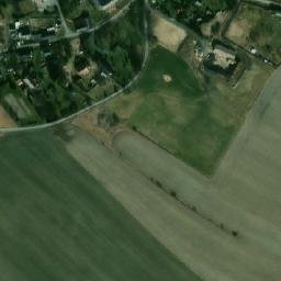 Satellite imagery of [Leskovec nad Moravicí] church t., CZ