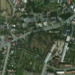 Satellite imagery of [Litultovice] church t., CZ