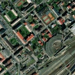 Satellite imagery of Bochemie [Bohumín-Nový Bohumín] factory chimney, CZ