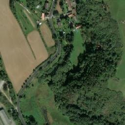 Satellite imagery of [Dolní Bělá] church t., CZ