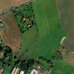 Satellite imagery of [Skvrňov] church t., CZ