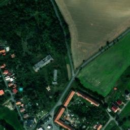 Satellite imagery of [Bítovany] church t., CZ