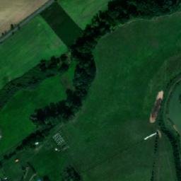 Satellite imagery of [Bítovany] church t., CZ