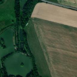 Satellite imagery of [Bítovany] church t., CZ