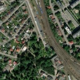 Satellite imagery of [Česká Třebová] church t., CZ