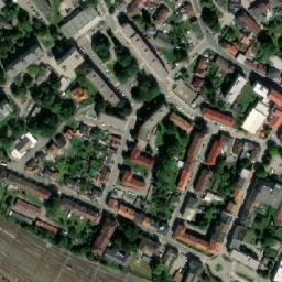 Satellite imagery of [Česká Třebová] church t., CZ