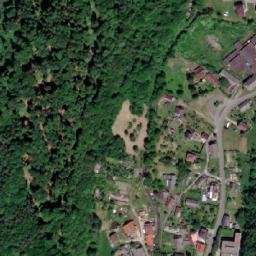 Satellite imagery of [Oskava] church t., CZ
