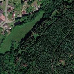 Satellite imagery of [Oskava] church t., CZ