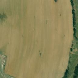 Satellite imagery of [Tvrdkov] church t., CZ