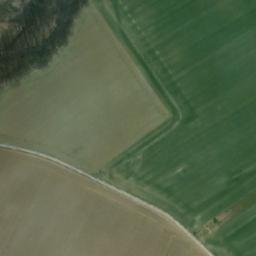 Satellite imagery of [Uhlířov] Cemetery chapel t., CZ