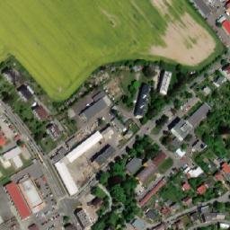 Satellite imagery of [Hlučín] church t., CZ