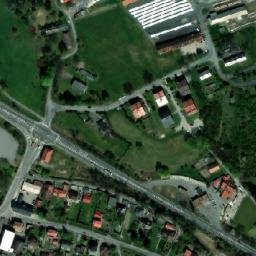 Satellite imagery of [Dolní Lutyně] church t., CZ