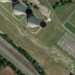 Satellite imagery of [Dětmarovice] power station chimney SE, CZ