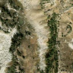 Satellite imagery of Hela Peak, CA