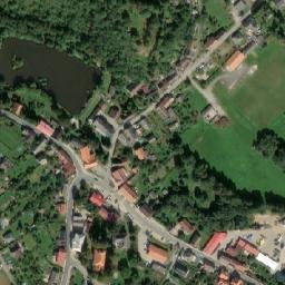 Satellite imagery of [Dolní Bělá] church t., CZ