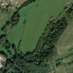 Satellite imagery of [Dolní Bělá] church t., CZ