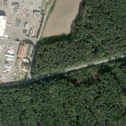 Satellite imagery of [Kaznějov] Kaolin factory chimney, CZ