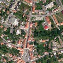 Satellite imagery of [Jílové u Prahy] church t., CZ